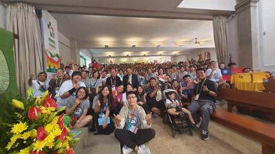 Jovens taiwaneses presentes na JMJ Lisboa 2023