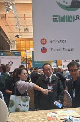Reportagens sobre as startups taiwanesas na Web Summit Lisbon 2023