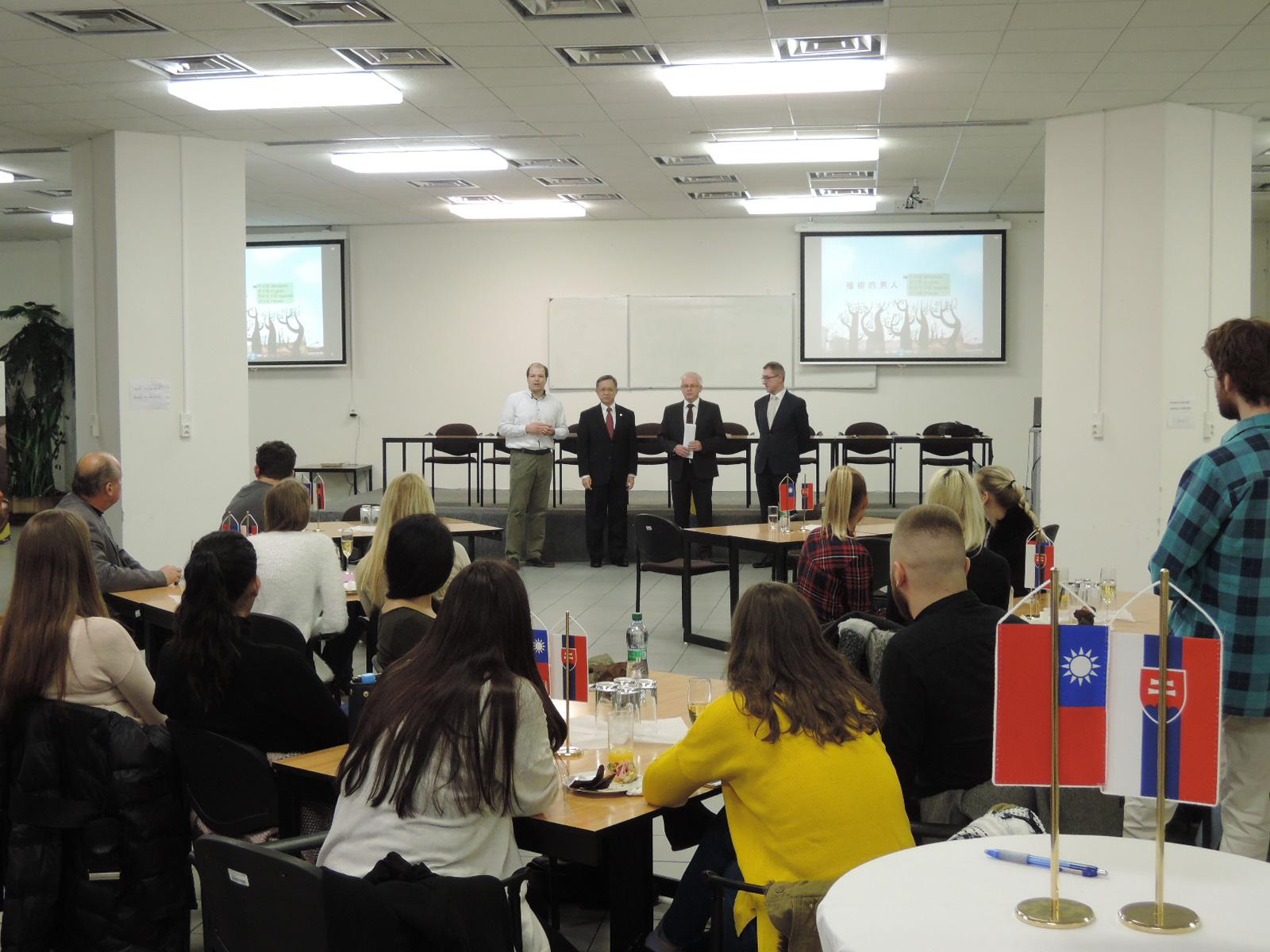  TROB held Taiwan Film Festival at University of Economy in Bratislava