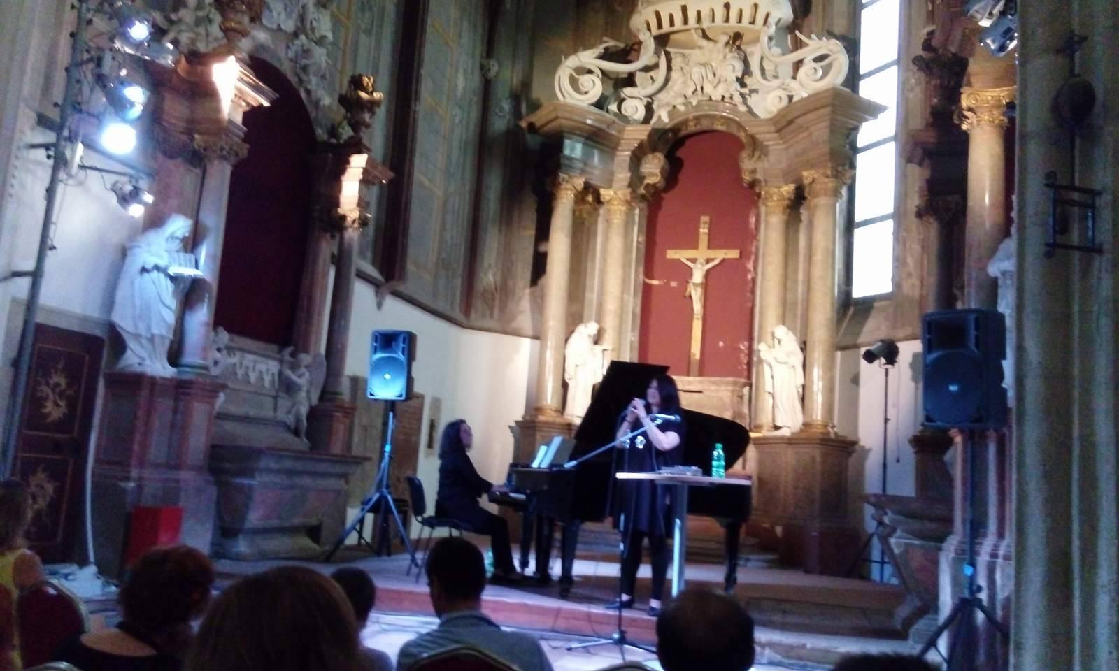 Duo performance by Taiwanese and Slovak Jazz Artists in Bratislava
