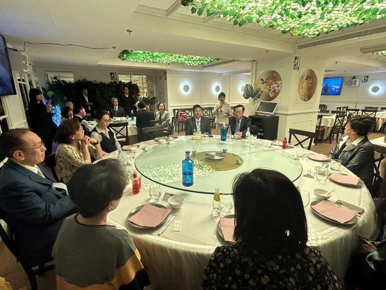 僑務工作座談會現場情形