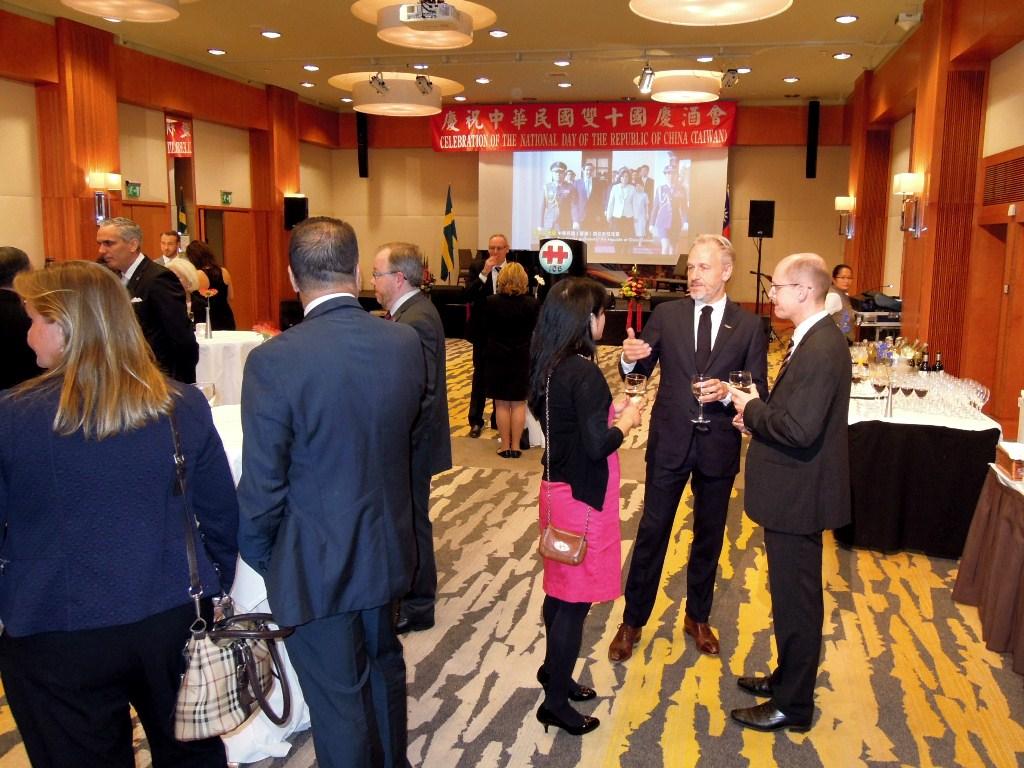 105年中華民國國慶酒會上播映「點亮臺灣 亞洲典範」。