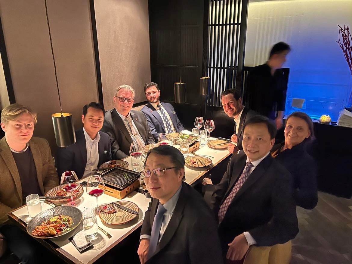 本處谷大使瑞生赴挪威訪問