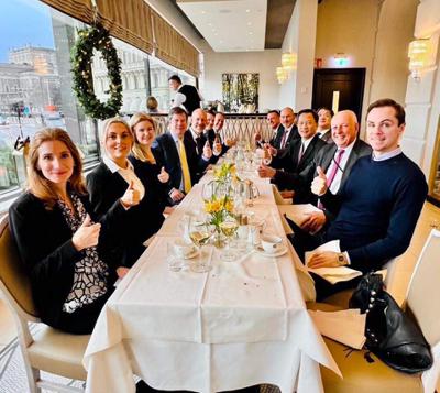 瑞典商界代表出席本處谷大使2023年終感恩餐會 臺瑞典共同攜手推動更緊密雙邊經貿產業合作關係