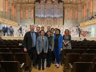 Dr. David Huang is invited to the Taiwan National Symphony Orchestra concert in Zurich