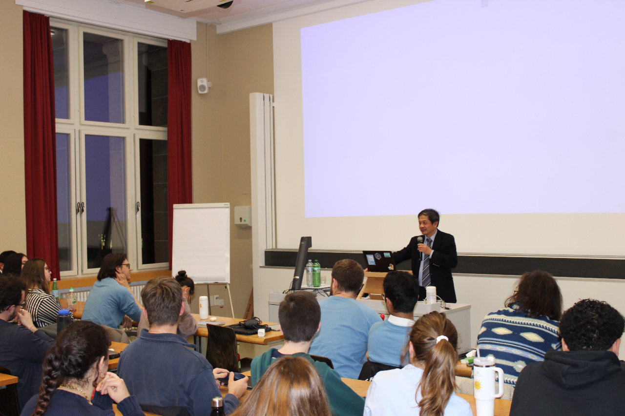 Dr. Huang is invited to give a speech about the Taiwan Strait and the South China Sea at the Model UN Association at UZH on February 26, 2025.