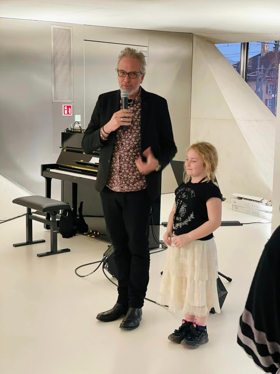 本處出席由駐法國臺灣文化中心(Centre Culturel de Taïwan à Paris)、洛桑十號月台基金會(Plateforme 10)、洛桑Vidy劇院(Théâtre de Vidy )、以及瑞士電影資料館(Cinémathèque suisse)共同舉辦之「台灣之夜」。