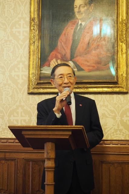 中華民國駐英代表處與台英國會友台小組9月14日在英國國會上議院舉辦新任駐英代表林永樂抵任歡迎酒會，台英國會小組三位共同主席下議院國會議員伊凡斯（Nigel Evans）、佛克納爵（Lord Faulkner of Worcester）及史蒂爾勳爵（Lord Steel）親臨並致詞。