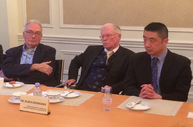 On February 14, Former EU Ambassador to China and Egypt Dr. Klaus Ebermann gave a talk titled ‘Brexit and the European Revival: Coincidence or Consequence?’ at the TRO.