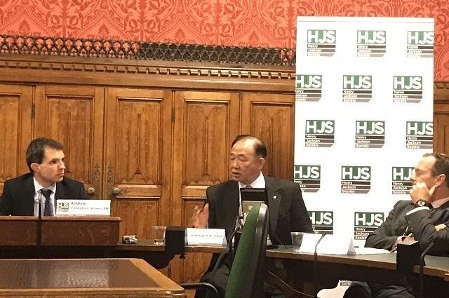 Former Taiwan Deputy Defence Minister discusses China’s expansion in UK Parliament