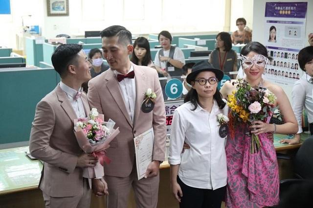 Taiwan holds first same-sex marriage ceremonies in Asia