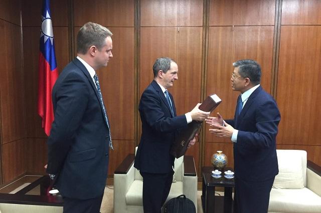 UK Parliamentarian visits Taiwan to further strengthen bilateral ties