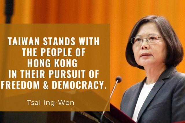 Taiwan expresses further support for Hong Kong protestors against proposed extradition bill