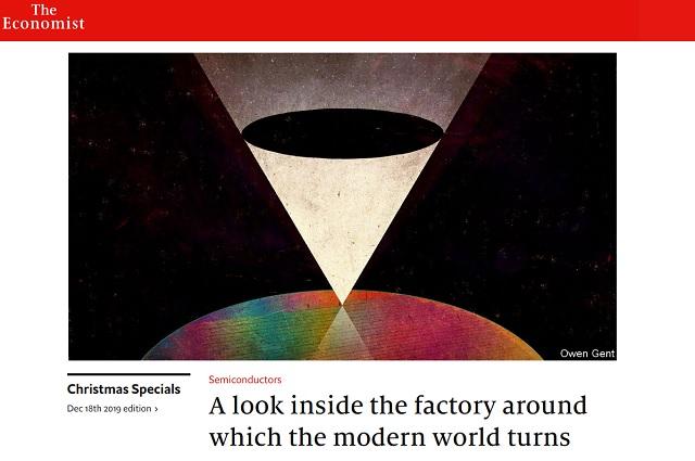 Taiwan Semiconductor Manufacturing’s technology development spotlighted in The Economist