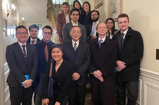 Oxford University students visit TRO to learn more about Taiwan-UK relations