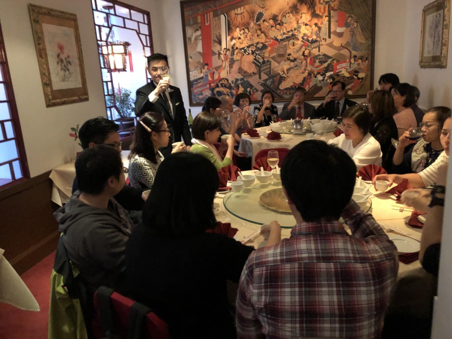 Taiwanese community in Edinburgh welcomes the arrival of new Director General Jason Lien of the Taipei Representative Office in the UK Edinburgh Office at Kweilin Restaurant on the 29th of September 2017.