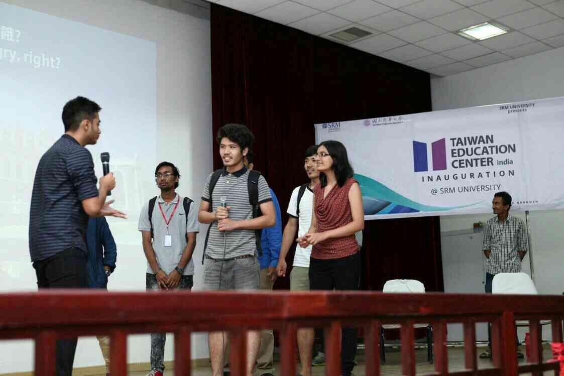 The performance from the students of Taiwan Education Center of SRM University