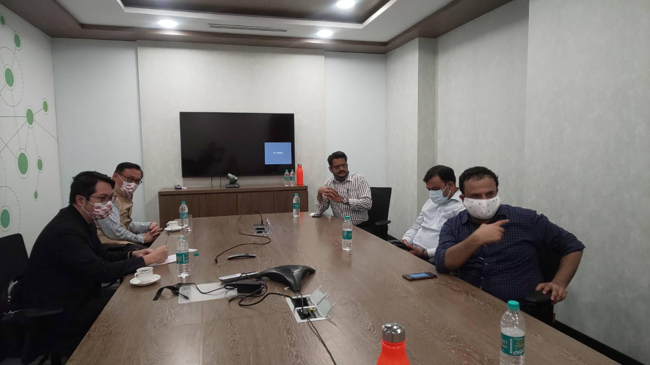 Director General Ben Wang led a delegation to Taipei