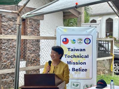 Ambassador Lily Li-Wen Hsu attended the Closing Ceremony for the “Culture of Peace Program; Women's Economic Empowerment in the Adjacency Zone of Belize” (2023/08/15)