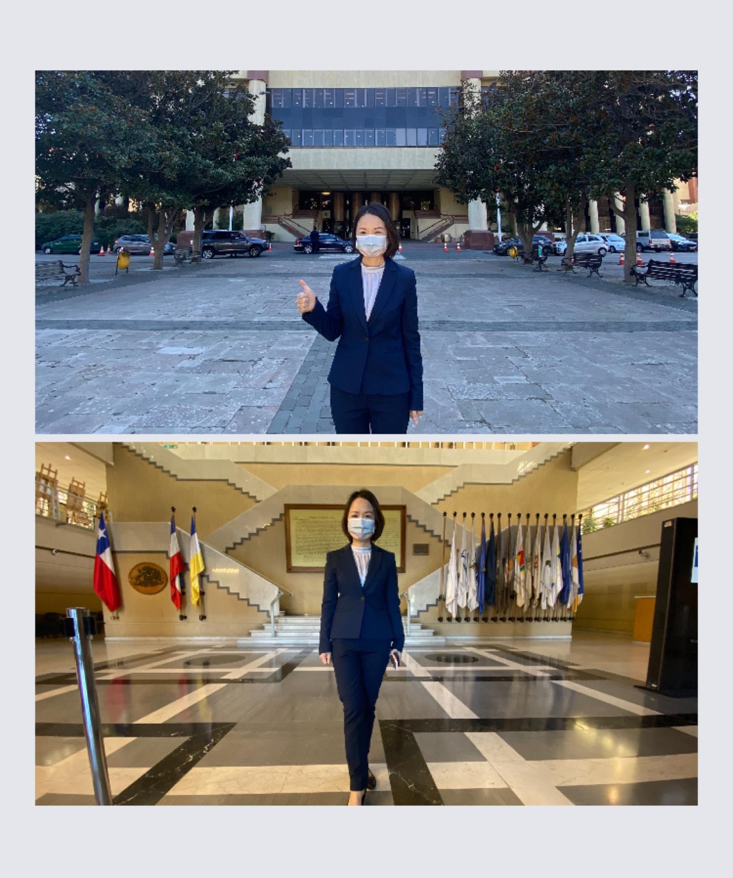 Representante de la oficina de Taipei en Chile visita al Congreso Nacional.