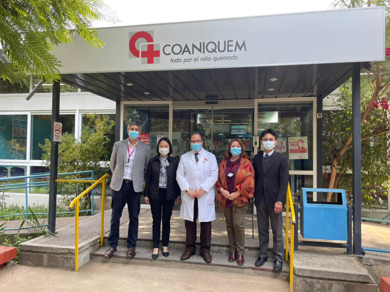 DG Liu con las autoridades de COANIQUEM