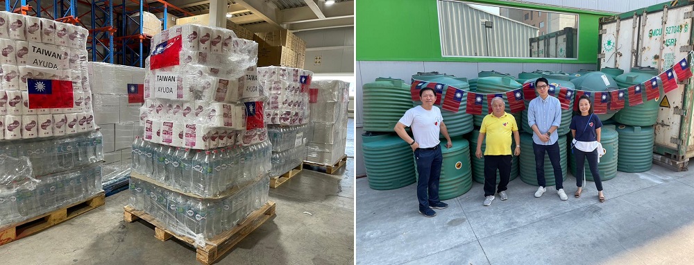 La D.G. Liu junto a la comunidad taiwanesa apoyaron a los damnificadas por los incendios en el Sur de Chile.