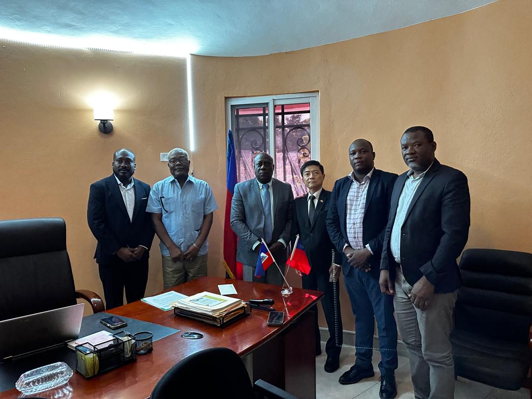 臺海農業合作強化海地糧食安全及社會穩定，我政府重申對海地農業的支持與承諾