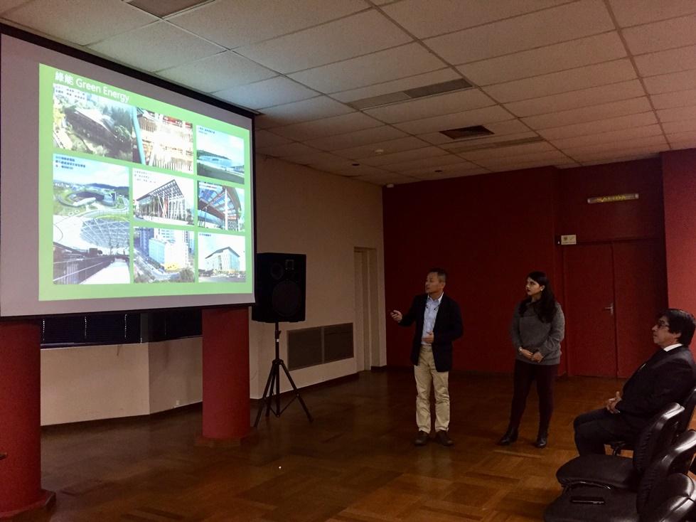 我國建築師郭英釗訪問巴拉圭，協助設計「臺巴科技大學」校舍藍圖