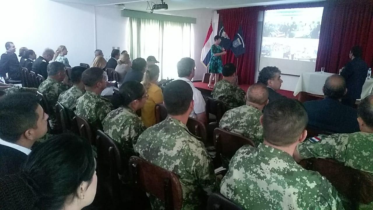 2月8日上午國際外科學會(ICS)總會長關皚麗醫師在巴國三軍總醫院進行人道醫療的專題講座。