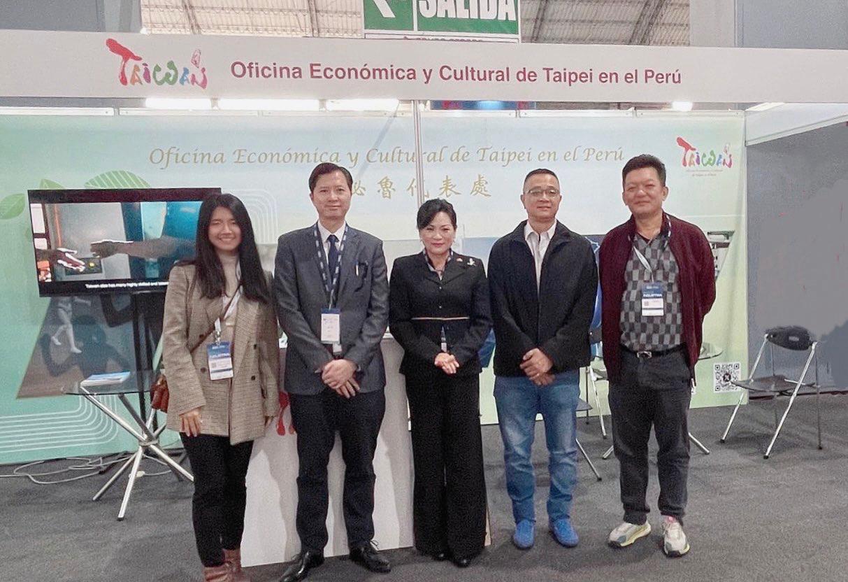 La Oficina Económica y Cultural de Taipei brilla en la "Expo Industria 2025" (11 al 13 de junio)