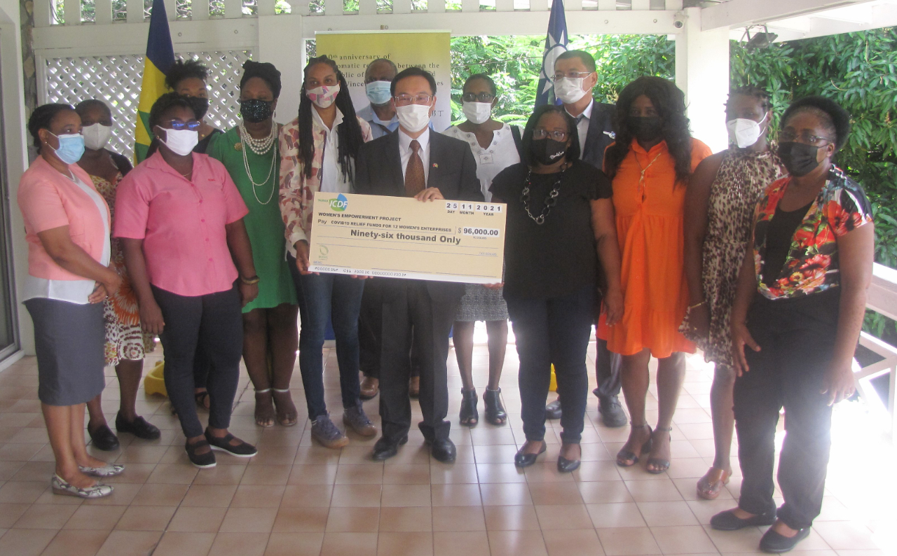 Taiwan Awarded Covid 19 Relief Grant To Women Embassy Of The