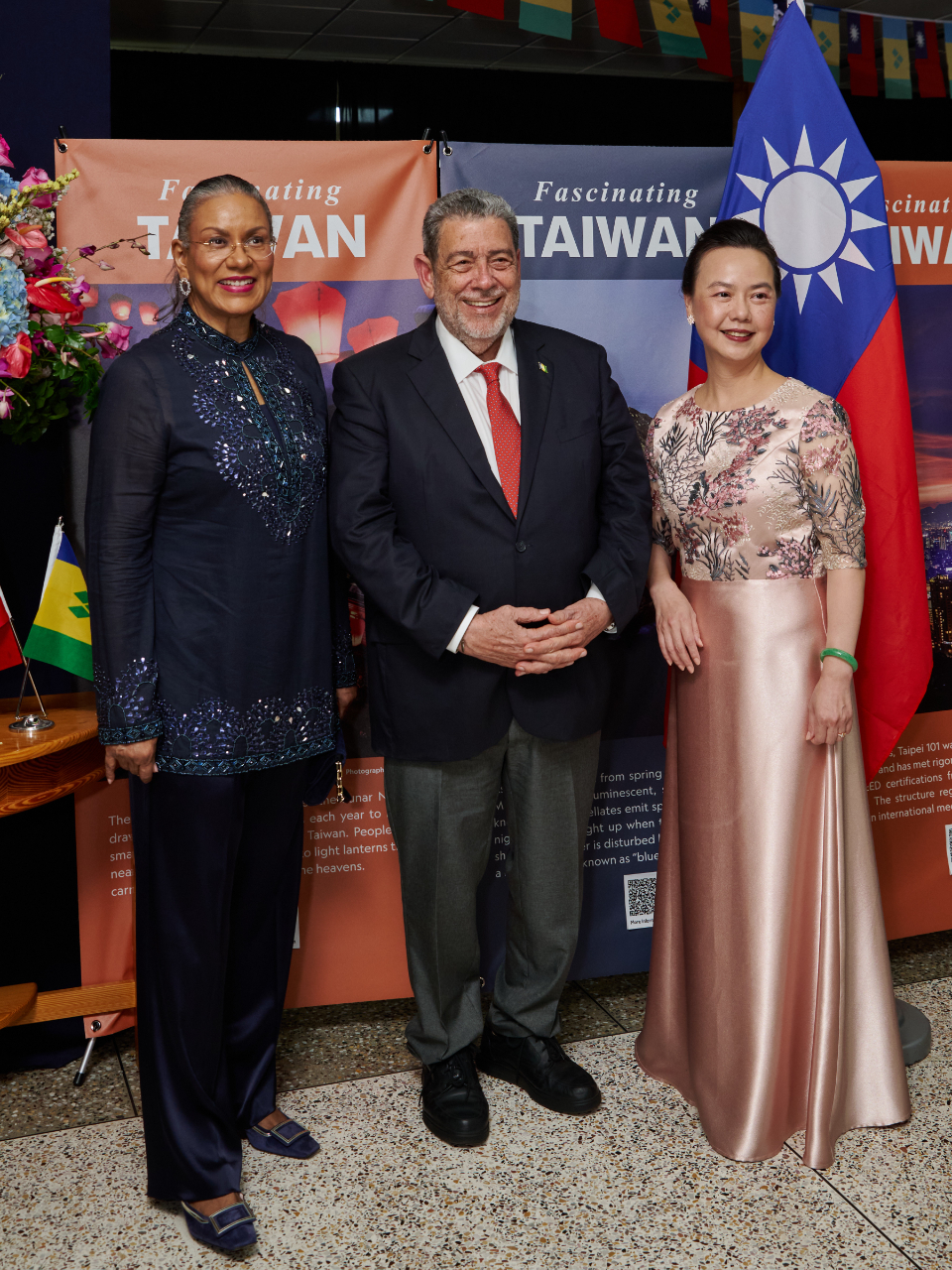 Ambassador Fiona Huei-Chun Fan held the 112th National Day Reception of the Republic of China (Taiwan) on October 9th, 2023.