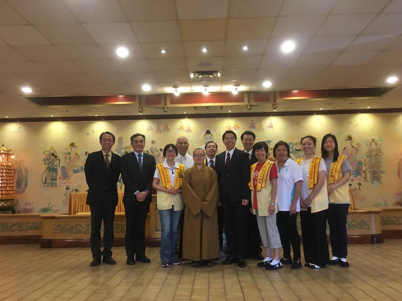 Representative Winston Wen-yi Chen of the Taipei Economic and Cultural Office in Canada (TECO) was warmly welcomed by the overseas Chinese and Taiwanese communities in Montreal on July 8, 2018   5/5