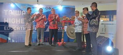 The Indonesian Taiwan Education Center held its second exhibition "Taiwan Higher Education Exhibition"