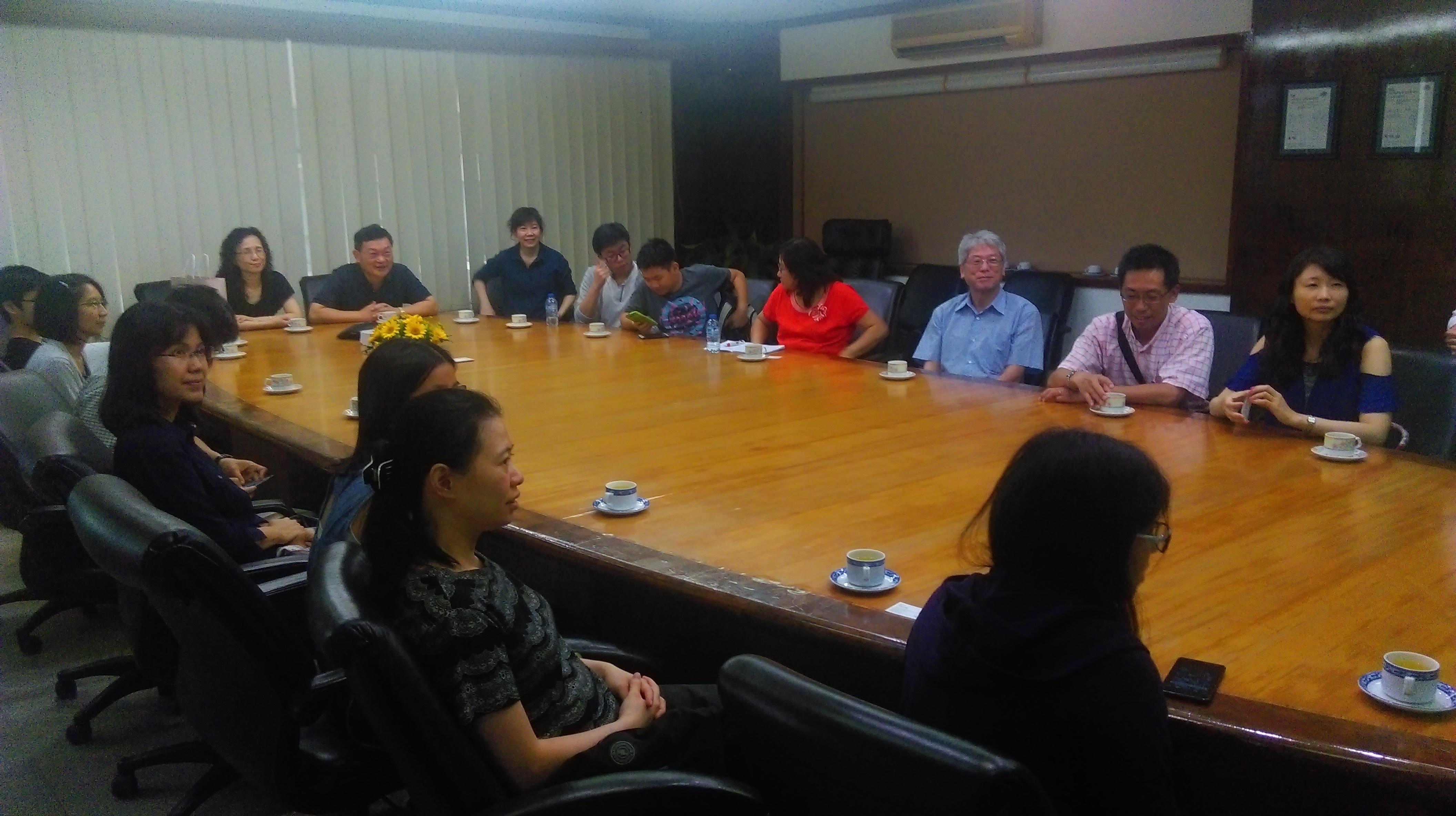Viên chức Văn phòng Kinh tế và Văn hóa Đài Bắc tại TP.HCM thăm Công ty Vedan