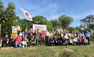 22 April Hari Bumi Sedunia -Taiwan Chamber of Commerce &amp; Industry in Malaysia Penang Standing Committee menanam pokok untuk melindungi bumi