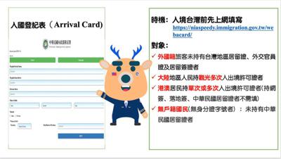 Taiwan welcomes international visitors with a convenient online customs clearance process