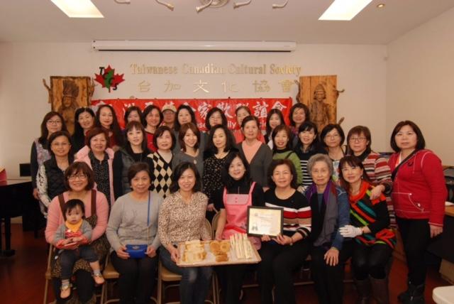 廚藝課程來賓及會員合照