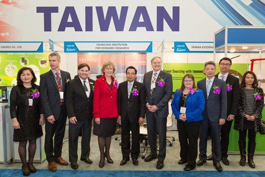 Amb. Rong-Chuan Wu, Representative of the Taipei Economic and Cultural Office in Canada, hosted the Taiwan Pavilion opening ceremony.