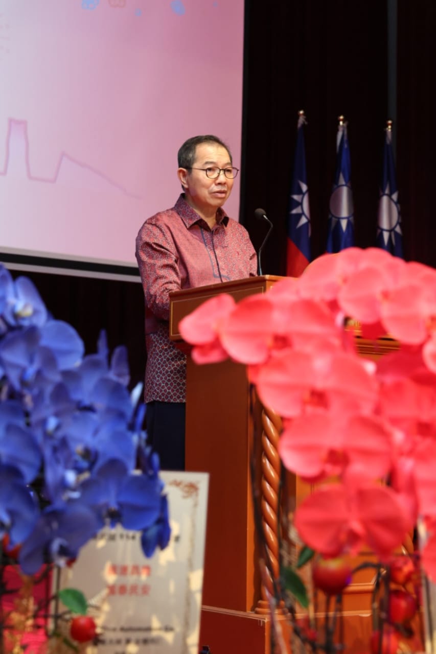 駐汶萊代表處蕭勝中大使於114年雙十國慶晚會致詞-2