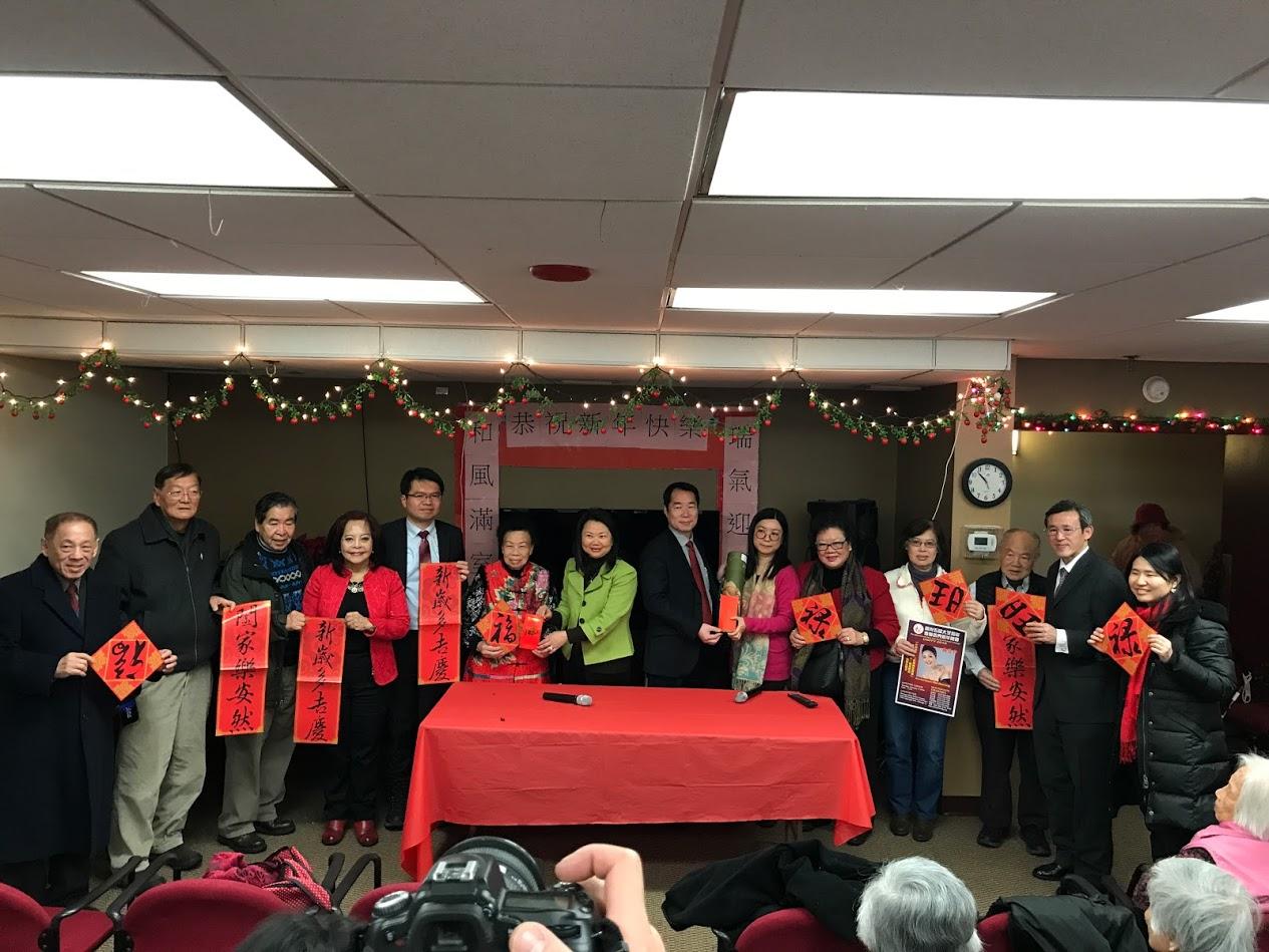 何處長一行拜會芝英大廈