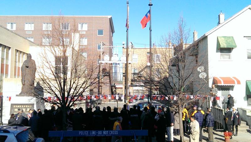 Director General Ho attends New Year Flag Raising Ceremony in CCBA