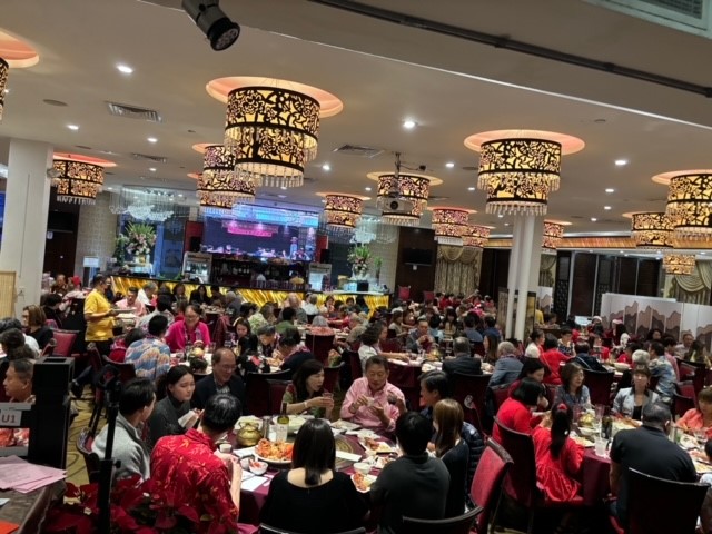 2023年12月17夏威夷中華文化服務社112年年會暨會員聚餐晚會現場盛況