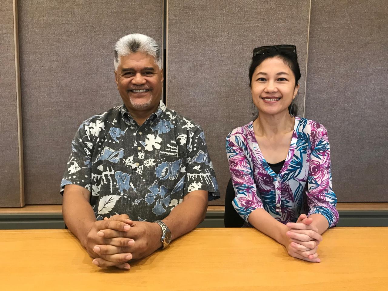 Office call with CEO of the Office of Hawaiian Affairs (OHA) Dr. Kamana'opono M. Crabbe