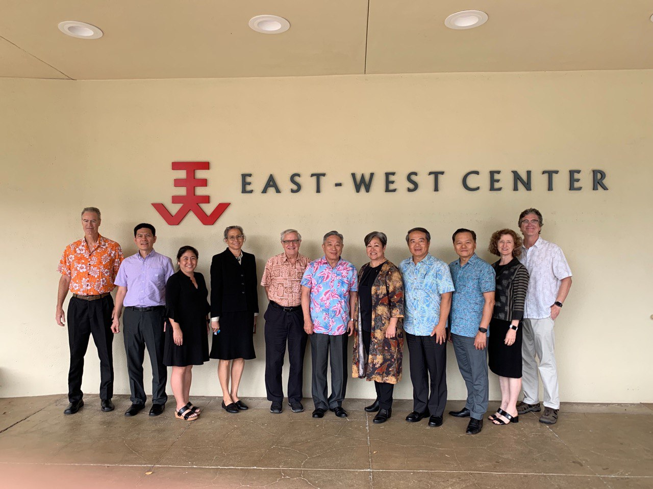 Deputy Minister Tien, Chung-kwang met with the East-West Center President Suzanne Vares-Lum on April 27, 2023.