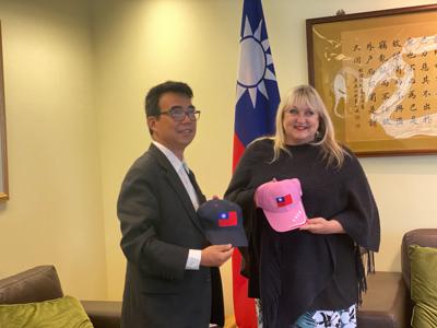 Director General David Yintso Lin met with Veronica Van Dyk, MP