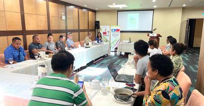 Palau Chamber of Commerce invited Embassy on Taiwan Trade Show