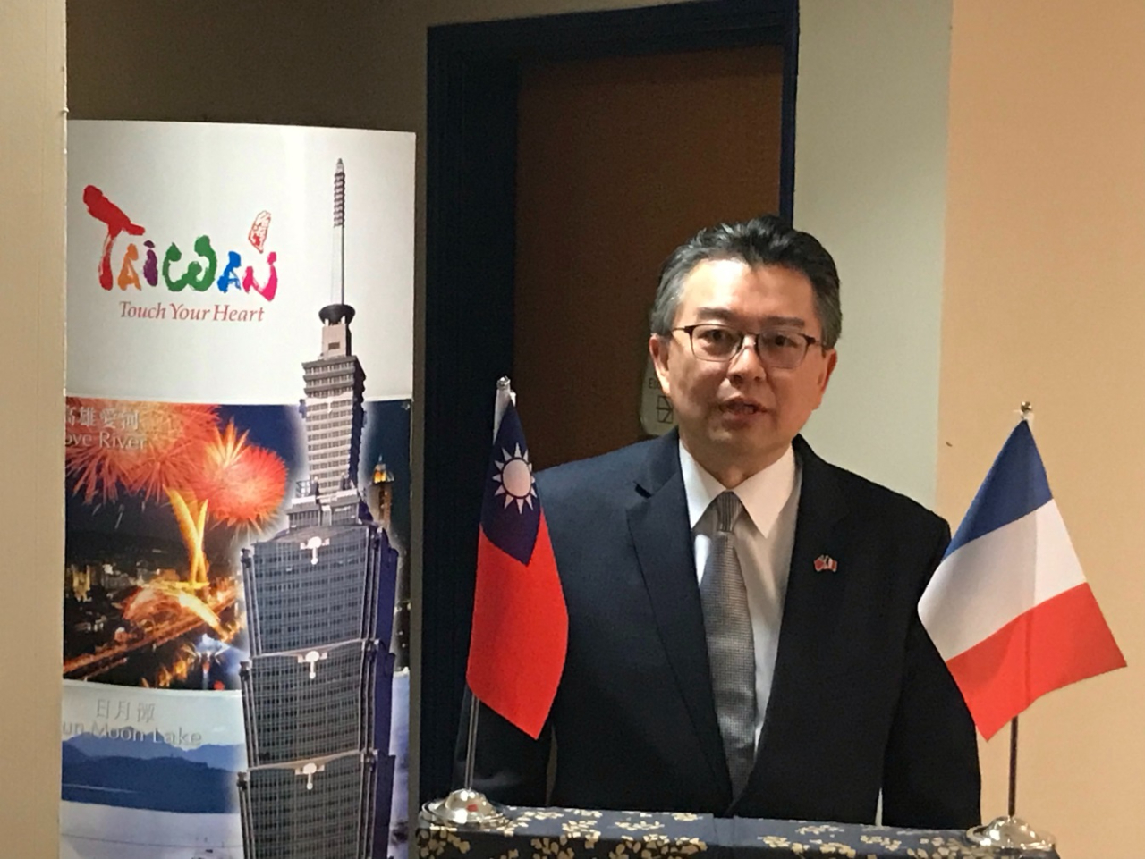 Prise de parole de Mr. Chi-chih SHIN, consul général du bureau