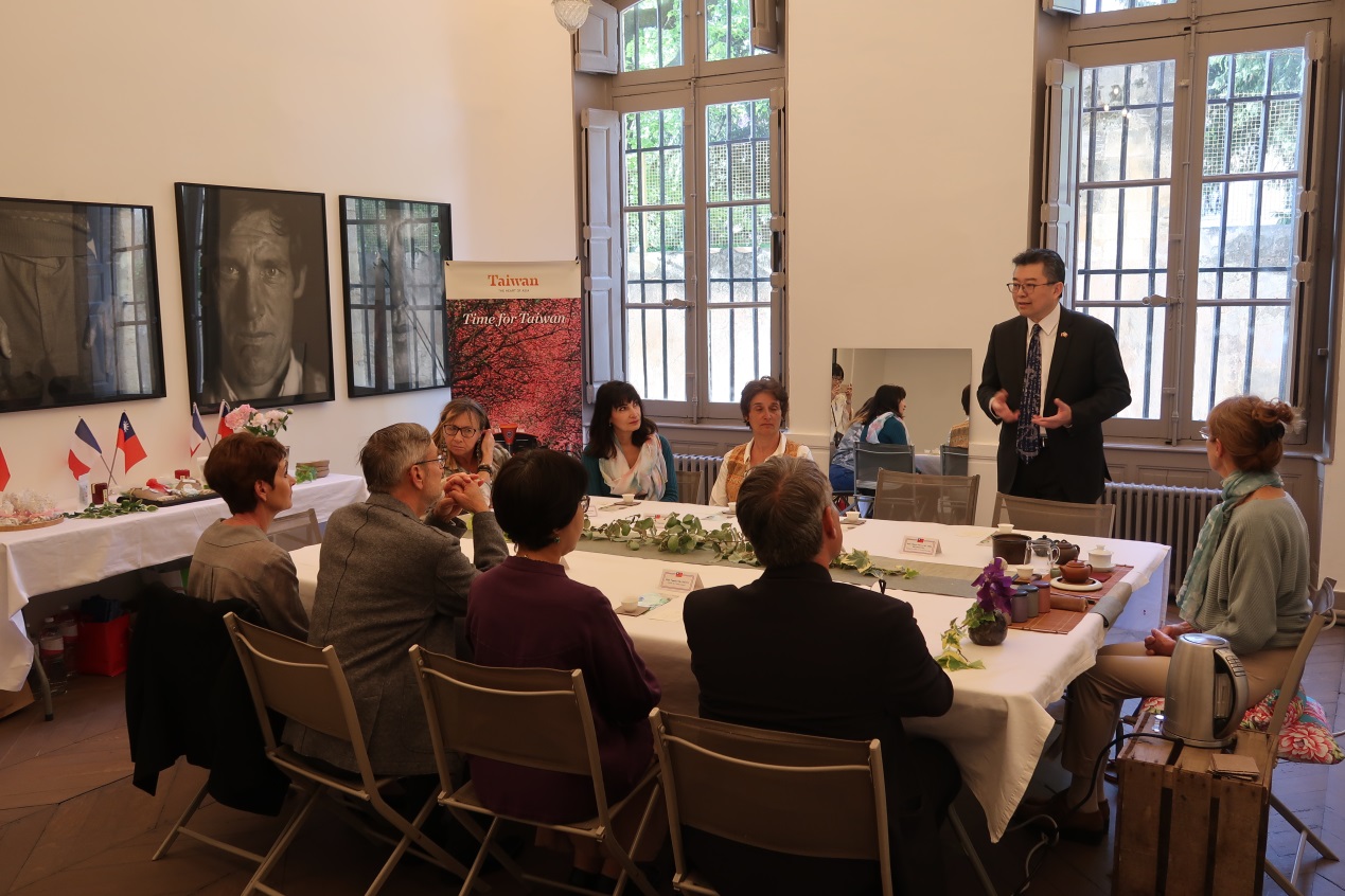 辛繼志總領事於臺灣茶道展演會致詞