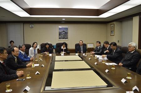 雲林縣長李進勇(右1)、駐日代表處沈代表斯淳(左2)